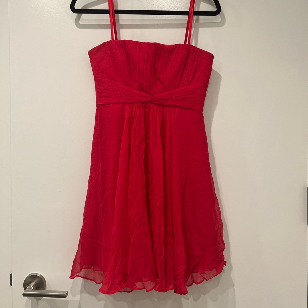 BCBG MaxAzria - Duran Ruby Red Dress